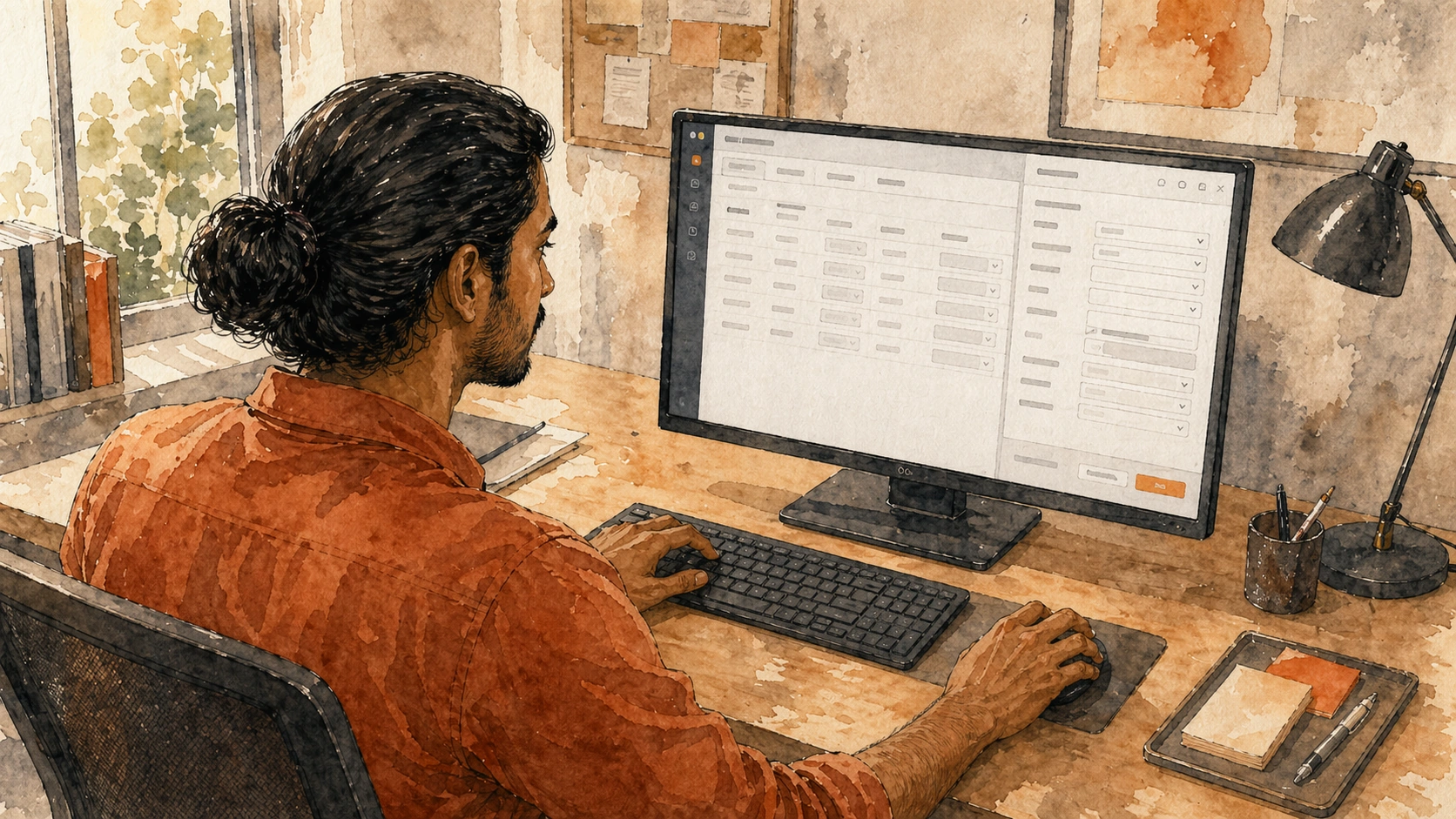 Editing metadata fields for a document in Docwize