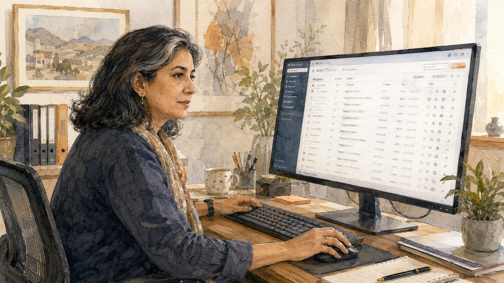 User checking recent document activity in Docwize