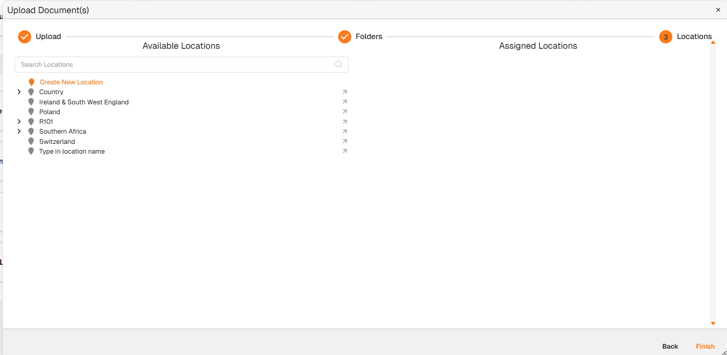 Upload via the New Module | Docwize Docs